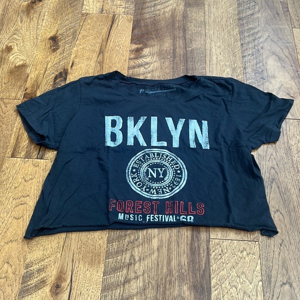 Prince Peter Collection Junior Girl’s Grey Brooklyn Tee Size S